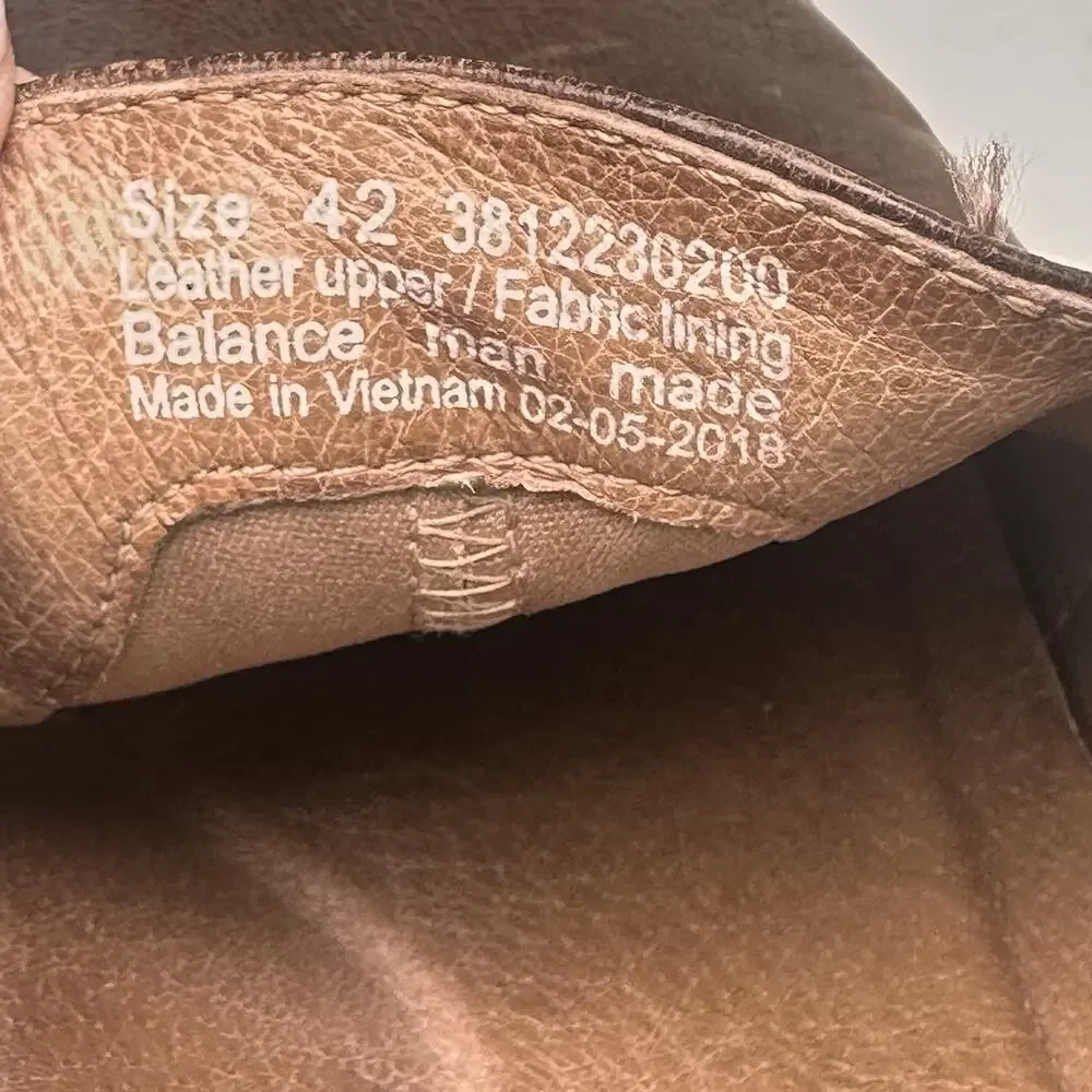 Dansko Robin Brown Leather Pumps Women Sz 42 US Sz 11 Career Minimalist Comfort - Picture 6 of 16